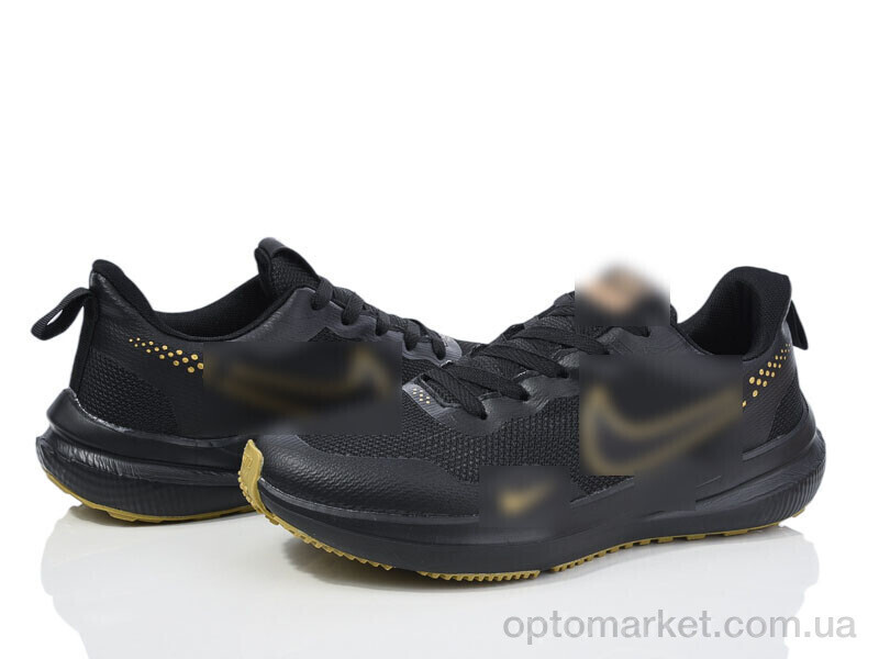 Купить Кросівки чоловічі 3961-A1130-1 (40-43) N.ke чорний, фото 3