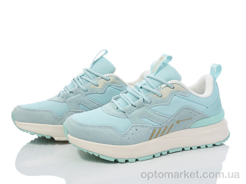 Купить Кросівки жіночі 3981-L1809-15C Baas зелений, фото 2