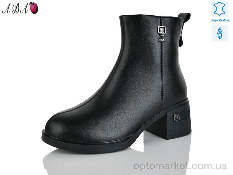 Купить Черевики жіночі 3ABA003-1 Yimeili чорний, фото 2