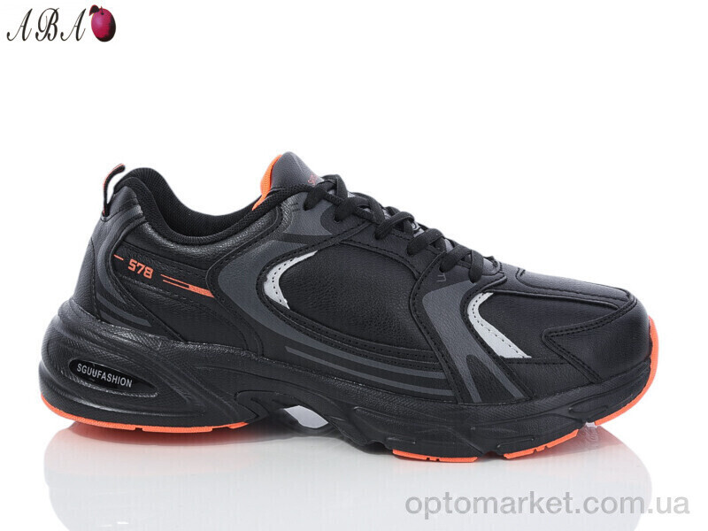 Купить Кросівки чоловічі 3ABA106-2 Sayota чорний, фото 2