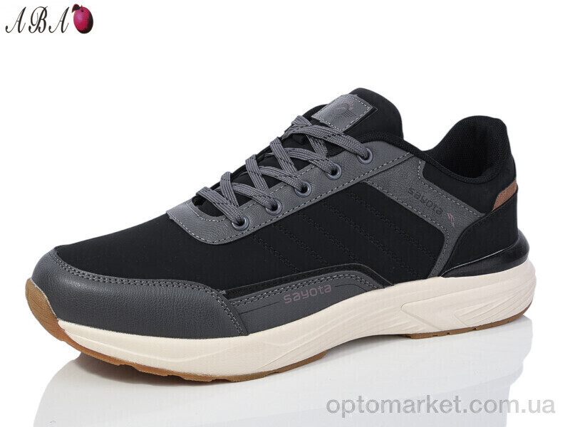 Купить Кросівки чоловічі 3ABA62-6 Sayota чорний, фото 2