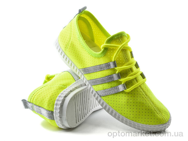 Купить Кросівки жіночі 4-469 l.green-silver Violeta only one зелений, фото 2