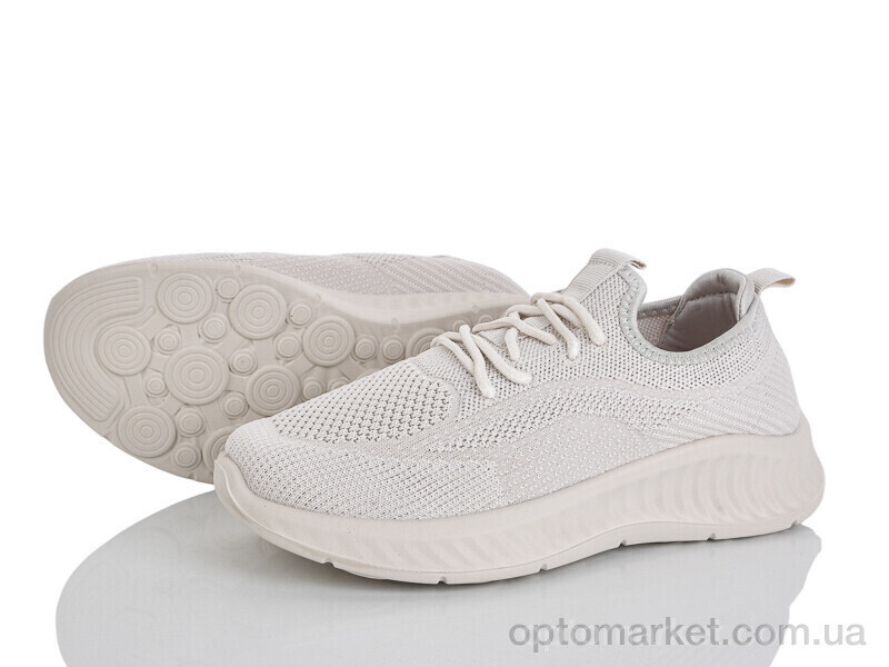 Купить Кросівки жіночі 400-697 Бабочка-Mengfuna-AESD бежевий, фото 2