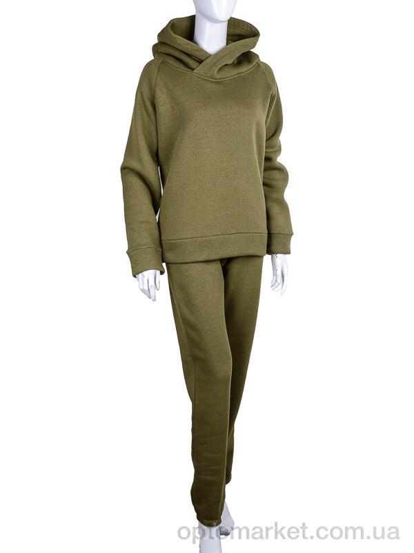 Купить Спортивний костюм жіночі 4001 khaki Baldoria хакі, фото 4