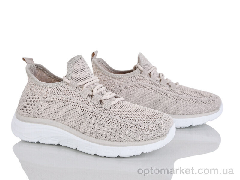 Купить Кросівки жіночі 401-719 Бабочка-Mengfuna-AESD бежевий, фото 2