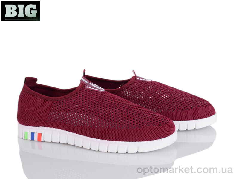 Купить Кросівки жіночі 4014-315-86 BIG бордовий, фото 2