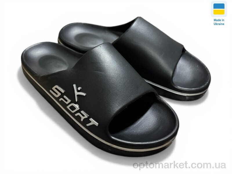 Купить Шльопанці чоловічі 403 чорний TapMal чорний, фото 2