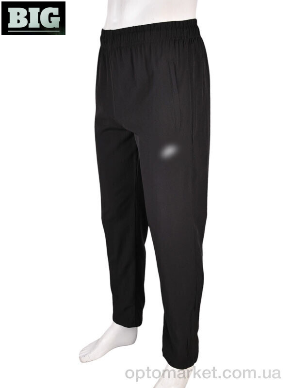 Купить Спортивні штаны чоловічі 4033-A04-1 black N.ke чорний, фото 5