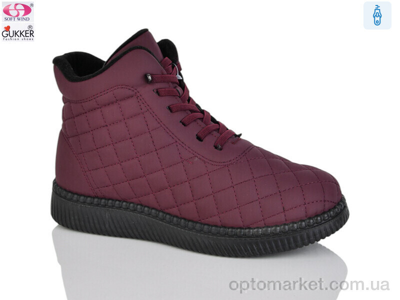 Купить Черевики жіночі 4046-9 Gukkcr бордовий, фото 2