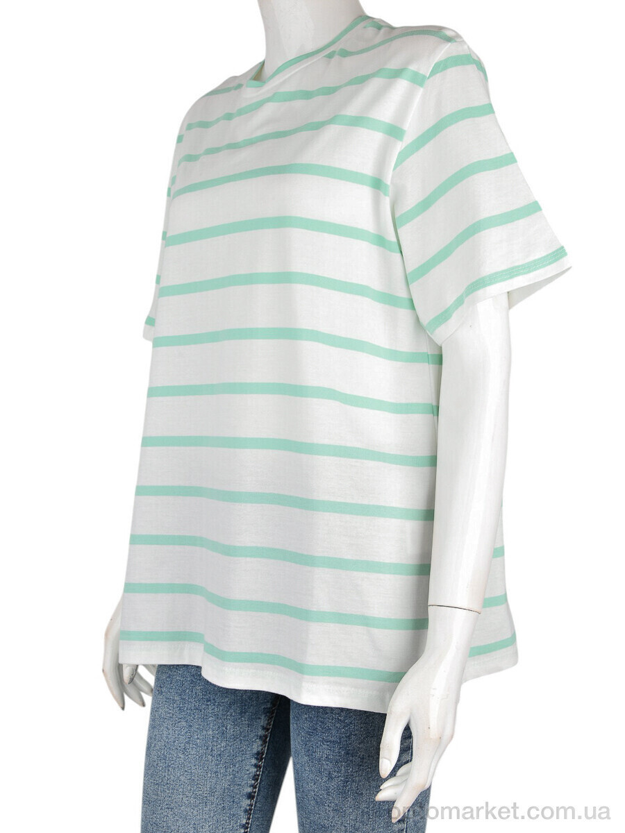 Купить Футболка жіночі 4049-11-4 green Vonnavi зелений, фото 4