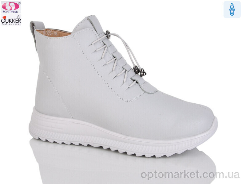 Купить Черевики жіночі 4055-7 Gukkcr сірий, фото 2