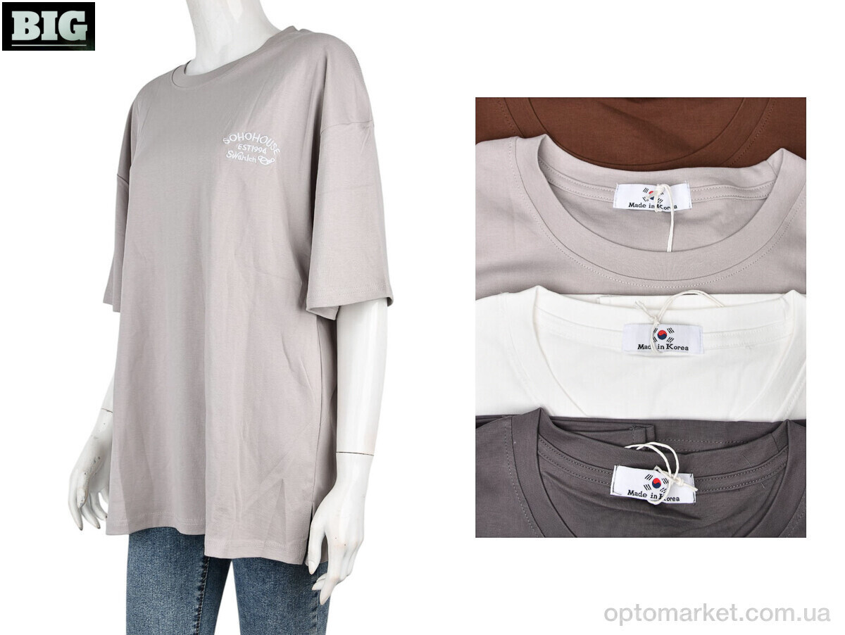 Купить Футболка жіночі 4064-2466 mix Hangfengni мікс, фото 6