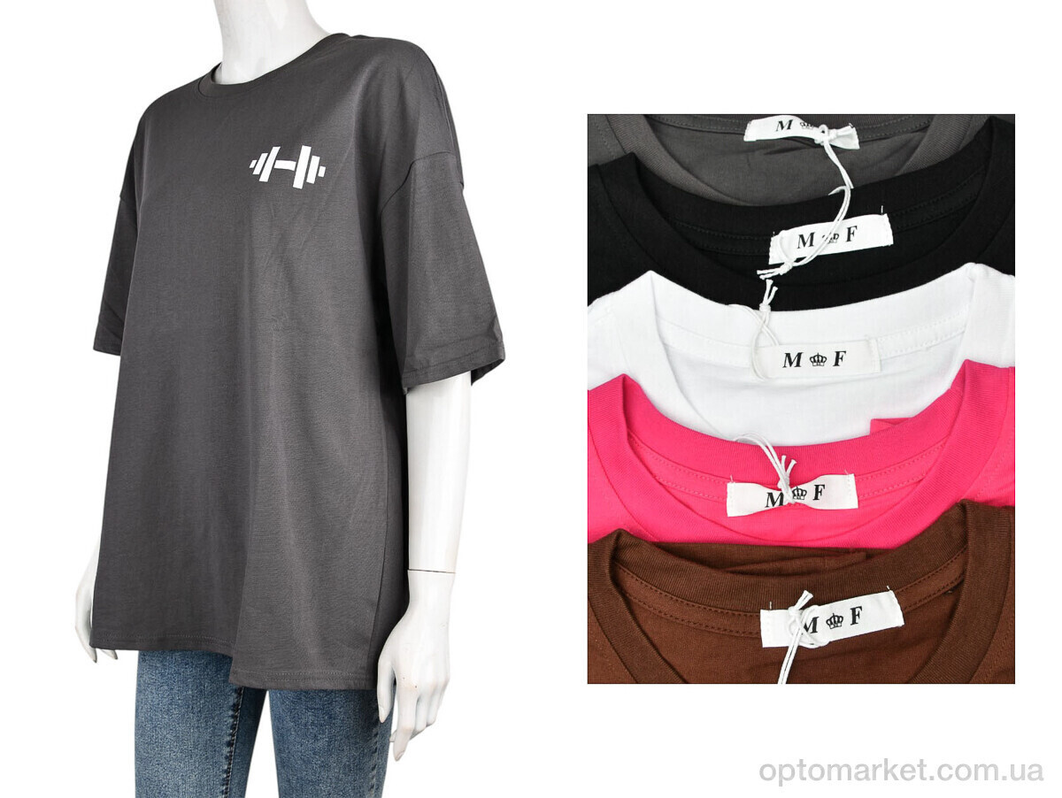 Купить Футболка жіночі 4064-7203 mix M&F мікс, фото 6