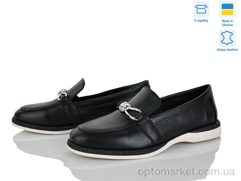 Купить Туфлі жіночі 407-2 Ailinda чорний, фото 2