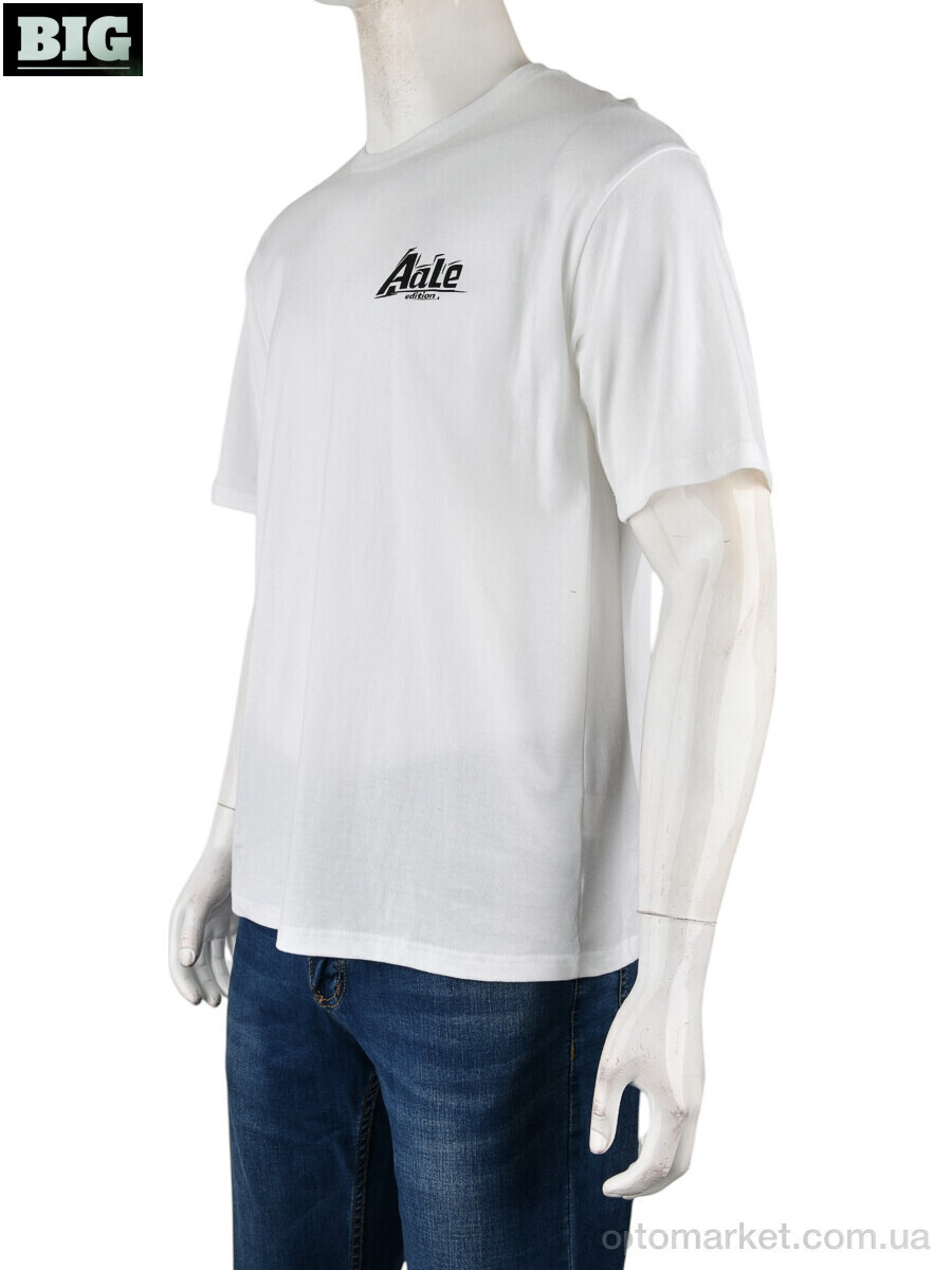 Купить Футболка чоловічі 4072-M01-2 white Ale Edition білий, фото 4