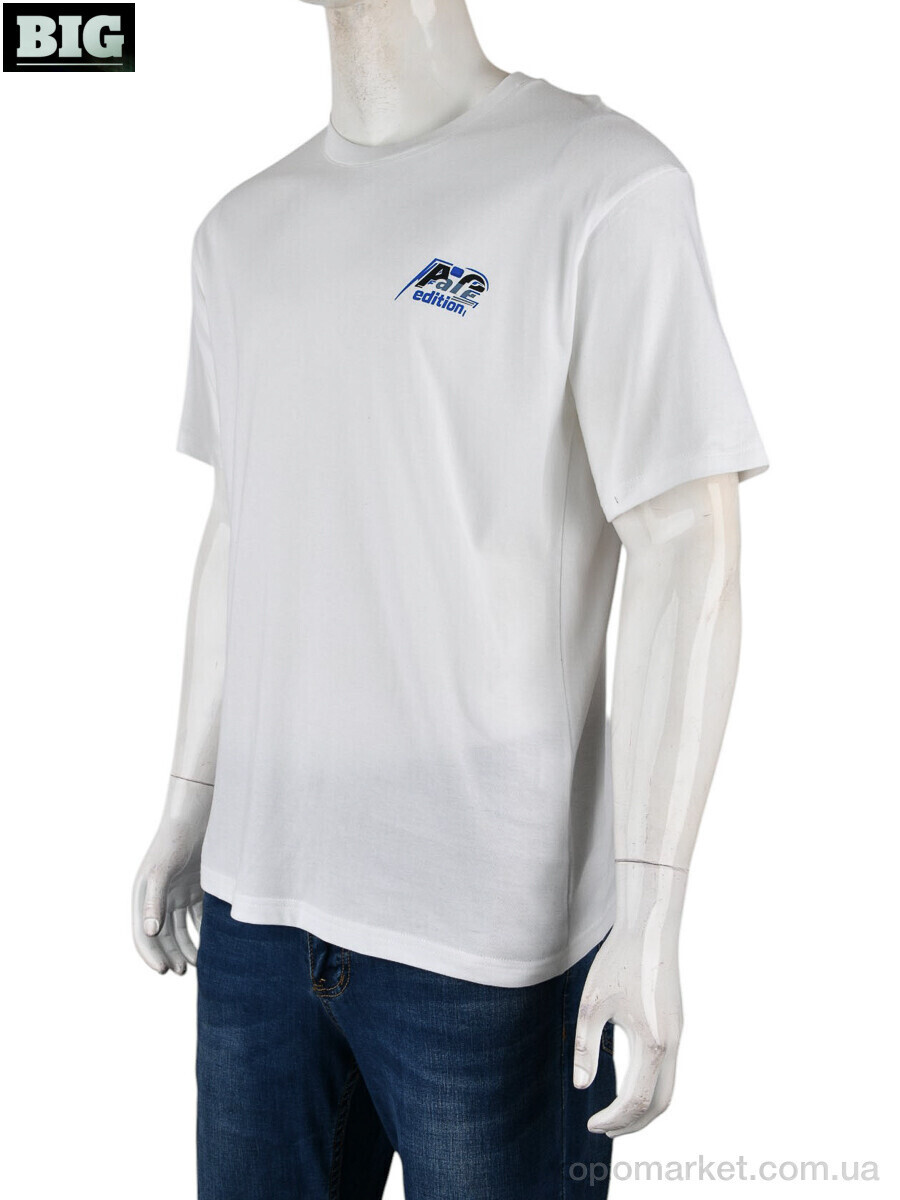 Купить Футболка чоловічі 4072-M04-2 white Ale Edition білий, фото 4