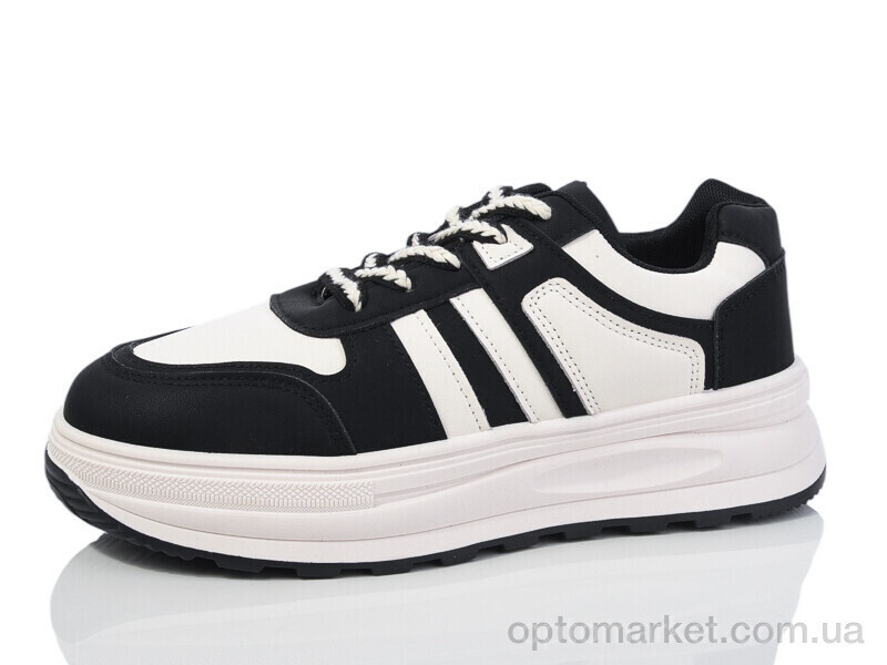 Купить Кросівки жіночі 408-1 Ouqidageni чорний, фото 2