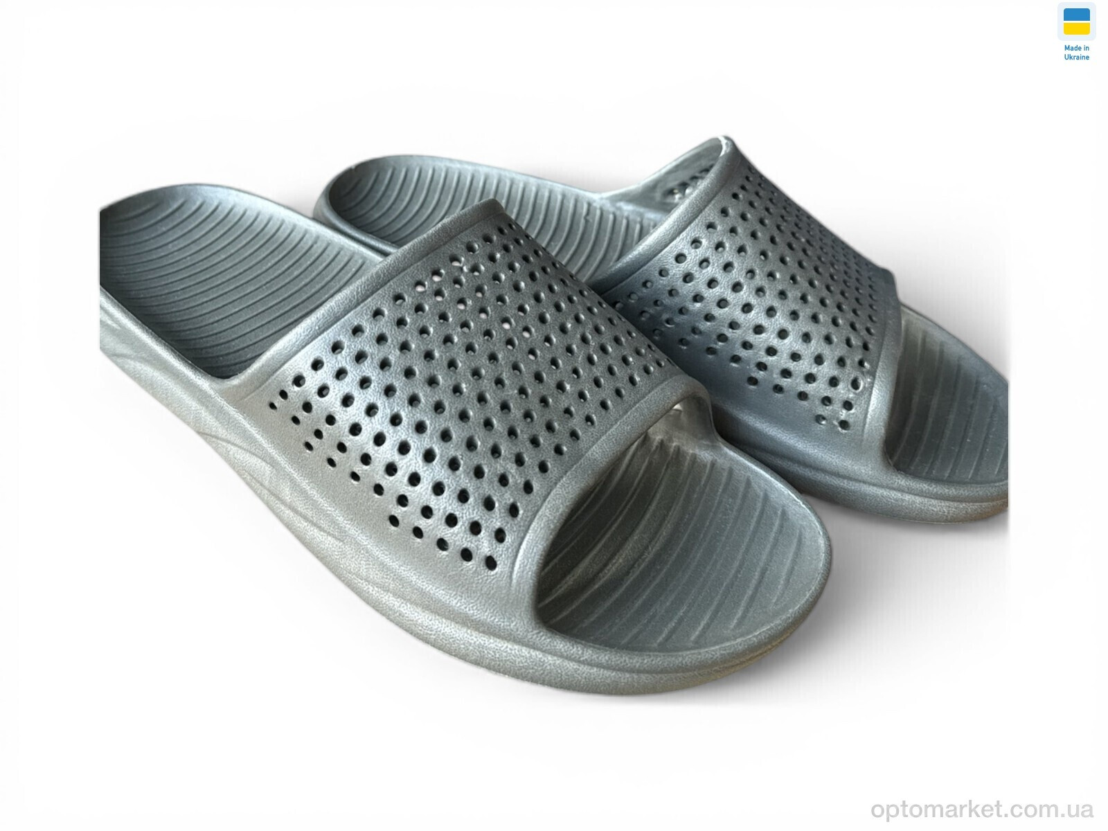 Купить Шльопанці чоловічі 409 графіт TapMal сірий, фото 2