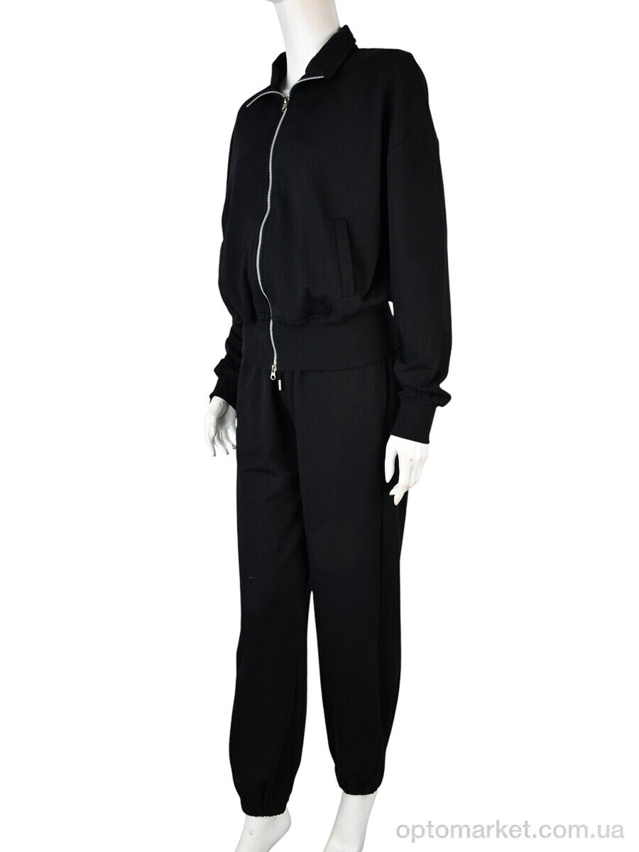 Купить Спортивний костюм жіночі 4175 black Little Secret чорний, фото 4