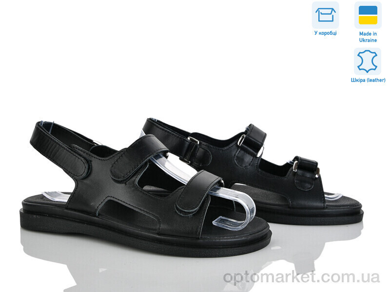 Купить Босоніжки жіночі 418-2 Ailinda чорний, фото 2