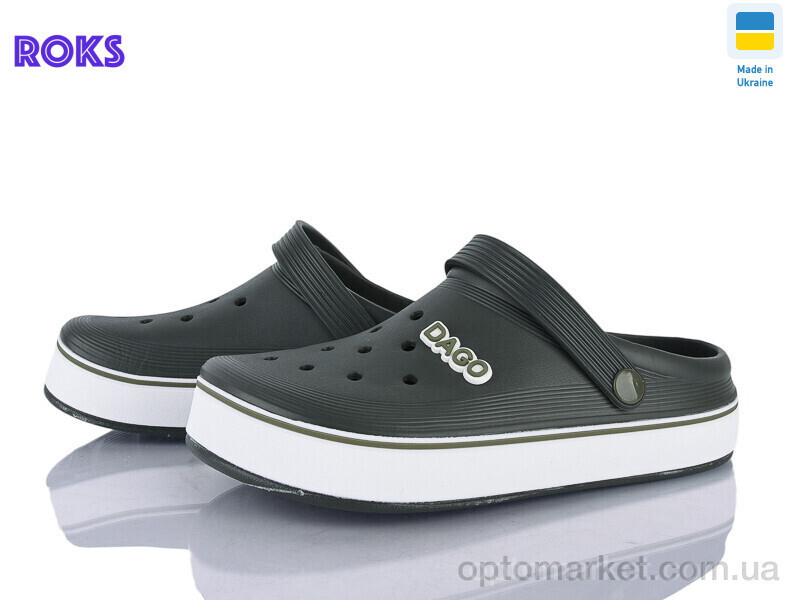 Купить Крокси унісекс 419 хакі Dago хакі, фото 2