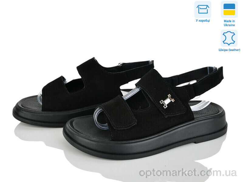 Купить Босоніжки жіночі 422-1 Ailinda чорний, фото 2