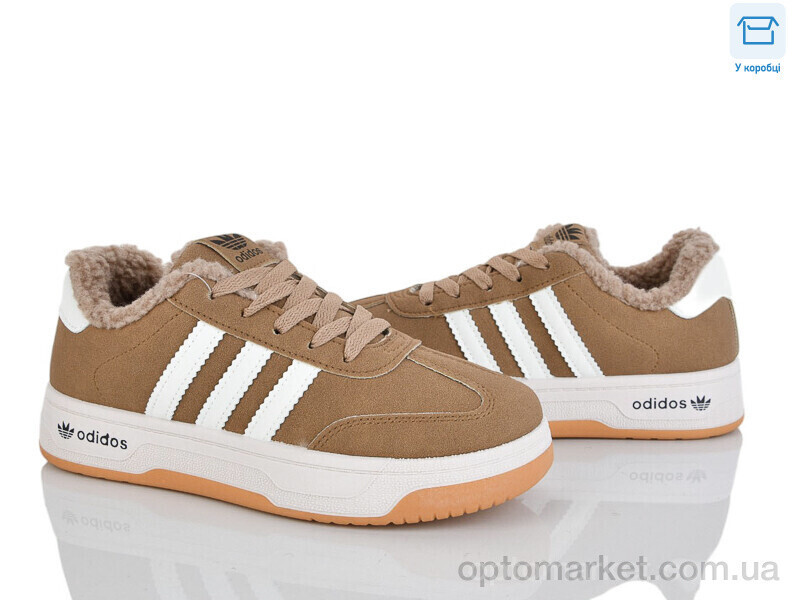 Купить Кросівки жіночі 4227-K922-1 Loretta коричневий, фото 2