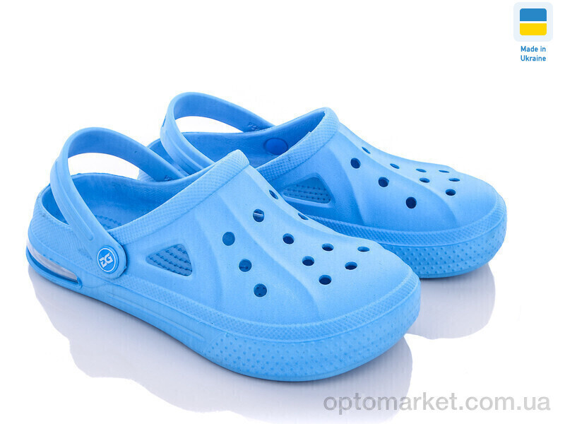 Купить Крокси жіночі 424 блакитний Dago блакитний, фото 3