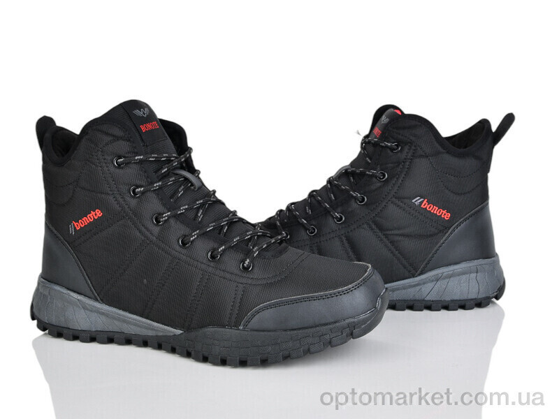 Купить Черевики чоловічі 4242-A9013-2 Bonote чорний, фото 2