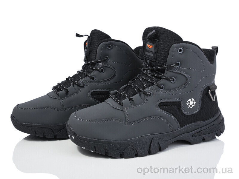 Купить Черевики чоловічі 4242-A9026-6 Bonote сірий, фото 2