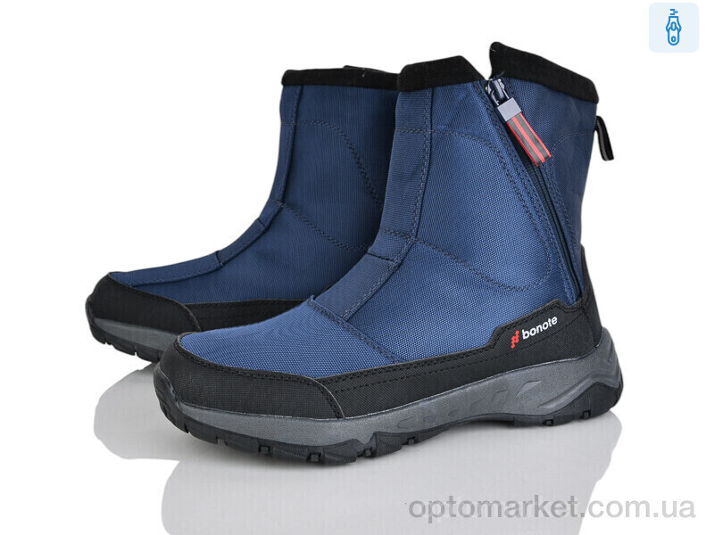 Купить Черевики чоловічі 4243-A9016-2 Bonote синій, фото 2