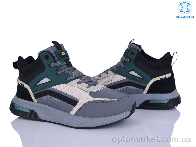 Купить Кросівки чоловічі 4250-A2541-7 Baas сірий, фото 2