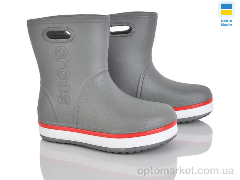 Купить Чоботи з піни дитячі 4258-5020-3 Cross сірий, фото 2