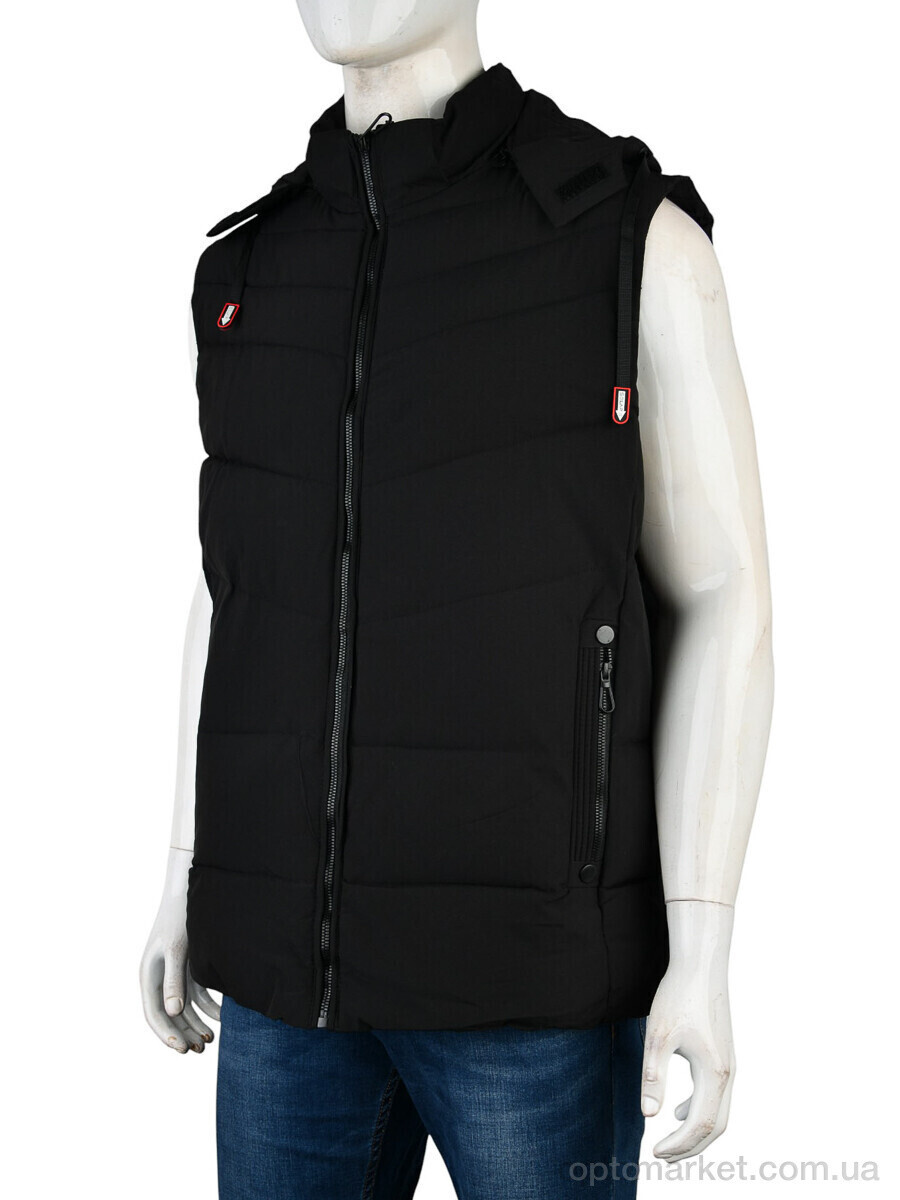 Купить Жилетка чоловічі 4271 black Saint Wish чорний, фото 4