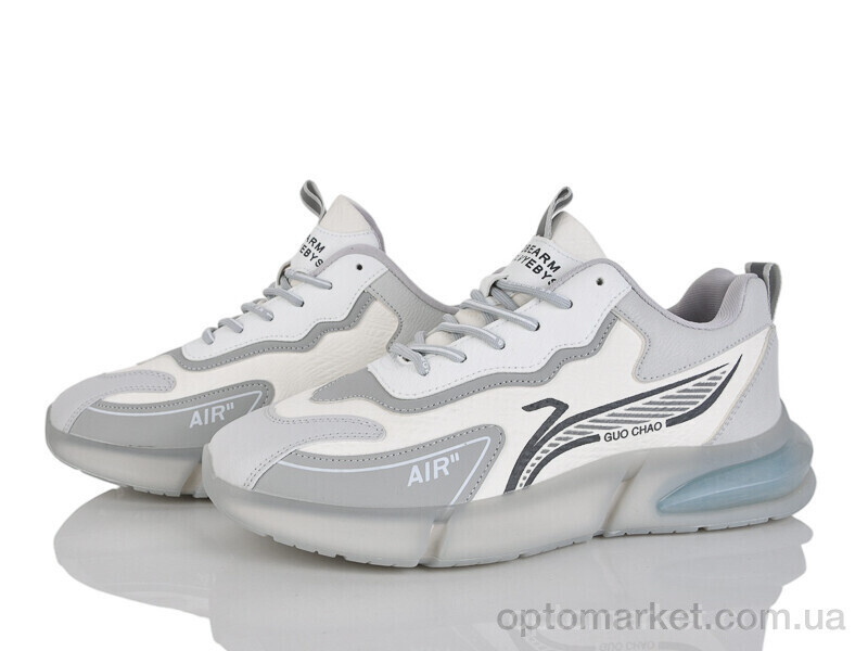 Купить Кросівки чоловічі 4285-A0027-3 Мир білий, фото 2