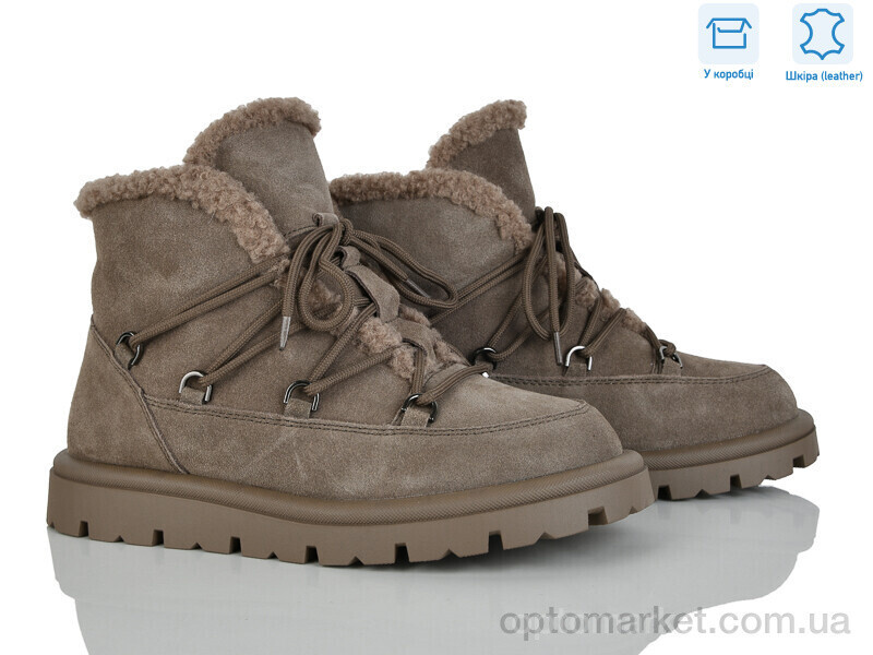 Купить Черевики жіночі 4290-B7788-3 Hoseily хакі, фото 2