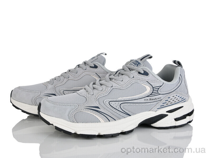 Купить Кросівки чоловічі 4294-A7578-7 Baas сірий, фото 2