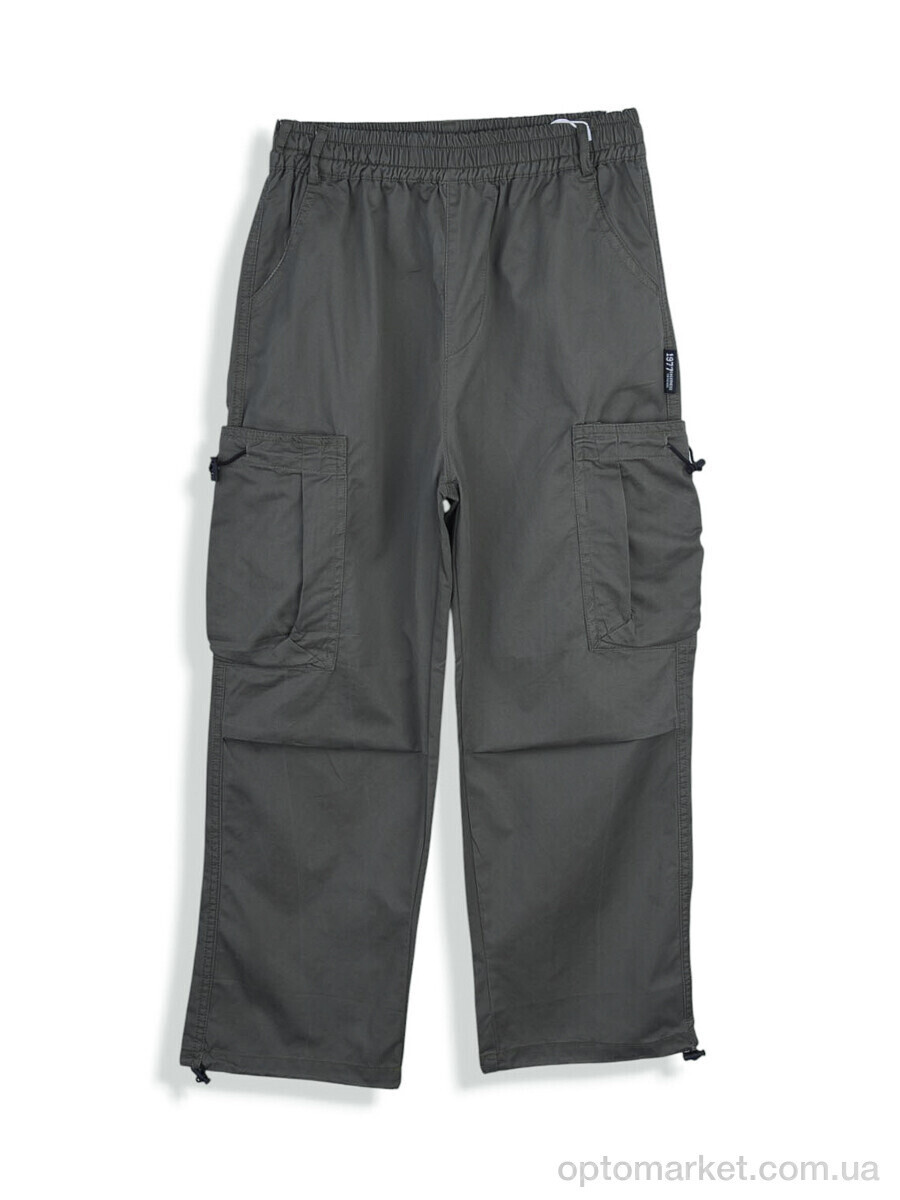 Купить Брюки дитячі 4296-7702-4 khaki Baronjns хакі, фото 4