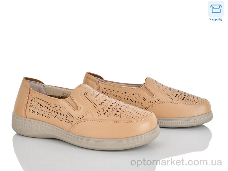 Купить Туфлі жіночі 4321-973-3 Jiao Li Mei коричневий, фото 2