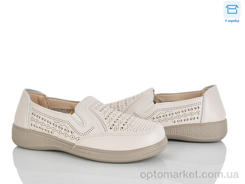 Купить Туфлі жіночі 4321-973 Jiao Li Mei бежевий, фото 2
