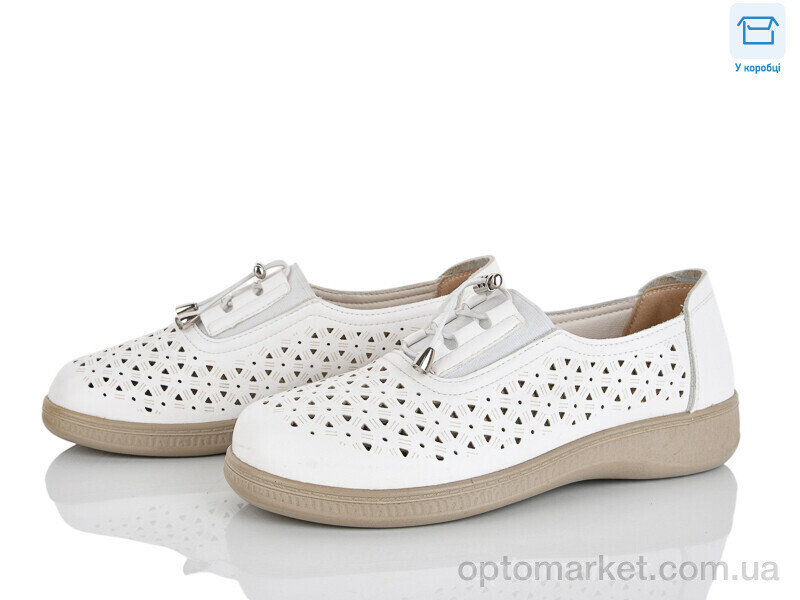 Купить Туфлі жіночі 4321-977-2 Jiao Li Mei білий, фото 2