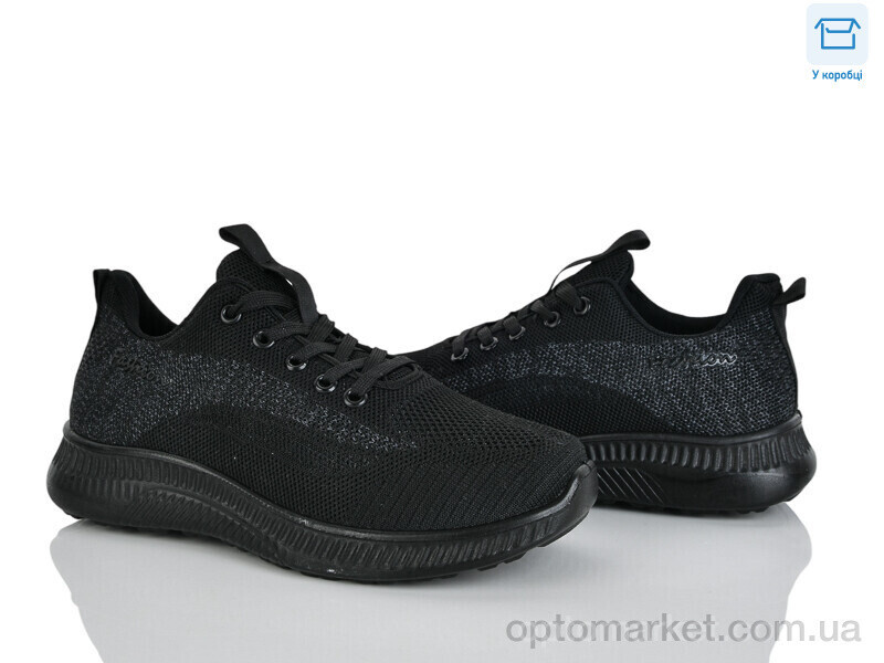 Купить Кросівки жіночі 4323-B33-21 Princess чорний, фото 2