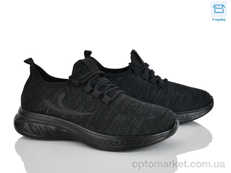 Купить Кросівки жіночі 4323-B33-8 Princess чорний, фото 2