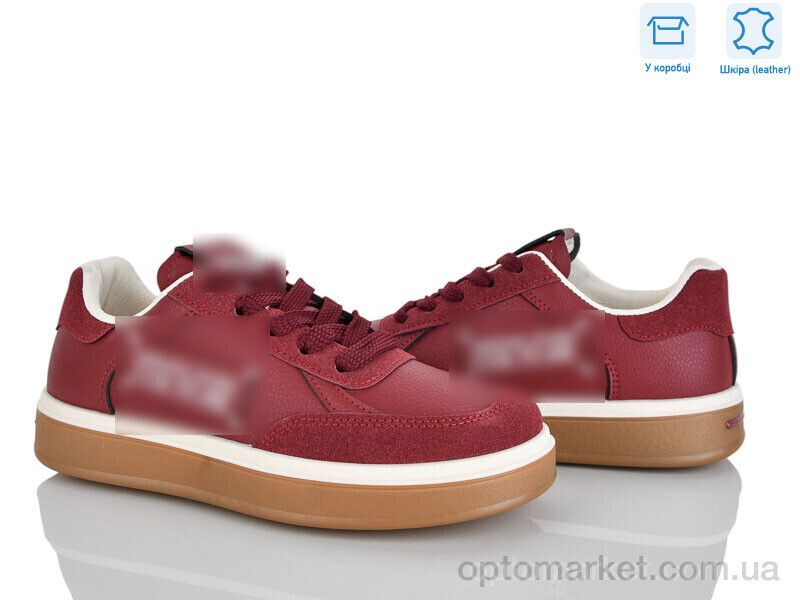 Купить Кросівки жіночі 4325-H6513-13 Башили бордовий, фото 3