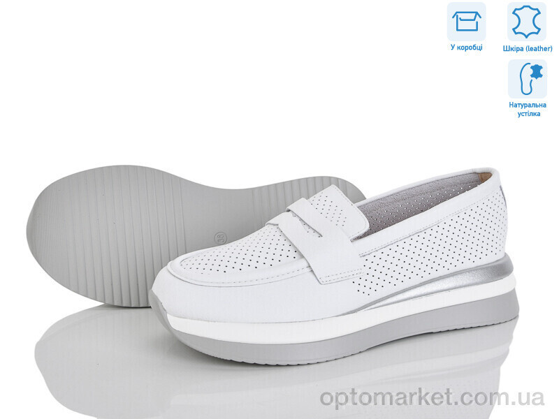 Купить Туфлі жіночі 4326-F1095-2 Mei De Li білий, фото 2