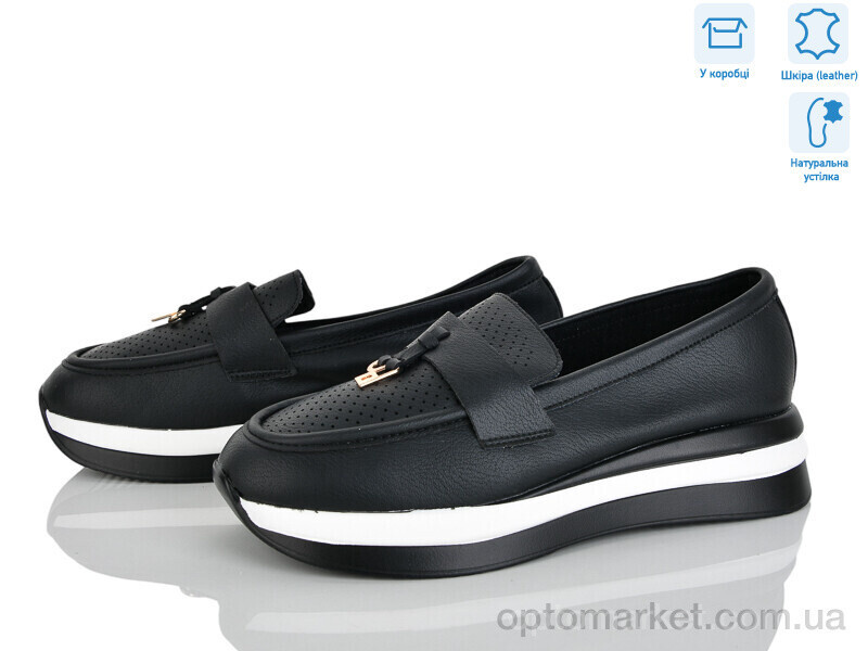 Купить Туфлі жіночі 4326-F1095-5 Mei De Li чорний, фото 2