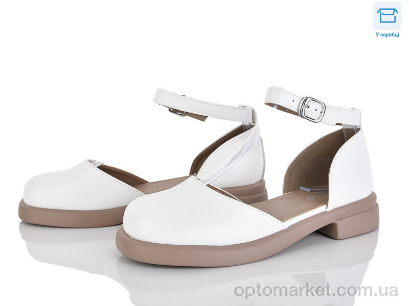 Купить Туфлі жіночі 4332-W75-9 Mei De Li білий, фото 2