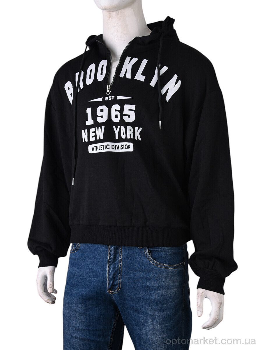 Купить Батник чоловічі 4340-6 black Magenta чорний, фото 2