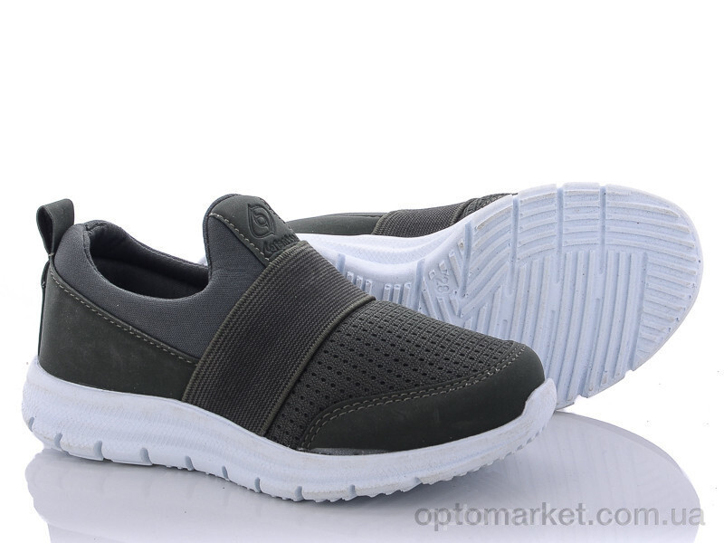 Купить Кросівки дитячі 436 хаки Lafonten зелений, фото 2