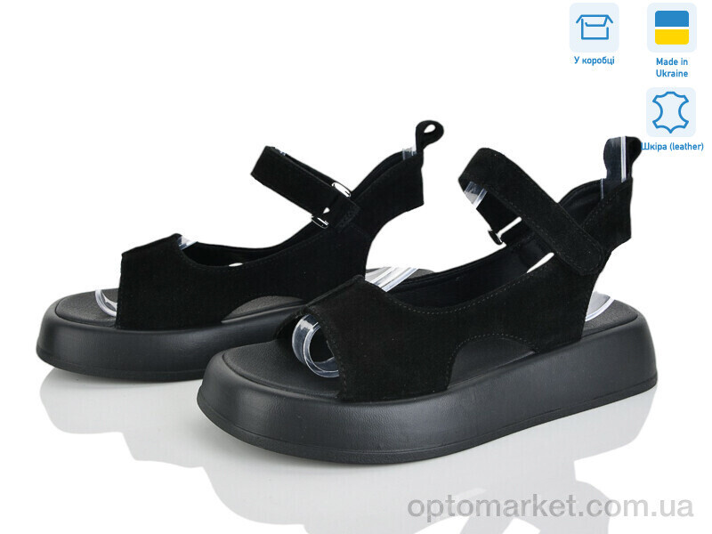 Купить Босоніжки жіночі 437-1 Ailinda чорний, фото 2